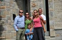 Despedida do Alê, Dani e Lucas, na casa deles em Markham, subúrbio de Toronto, no Canadá